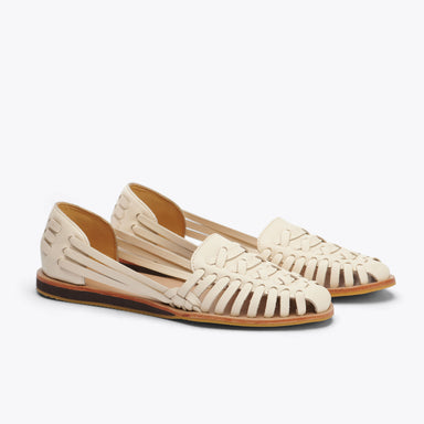 Nisolo - Women's Huarache Sandal Bone