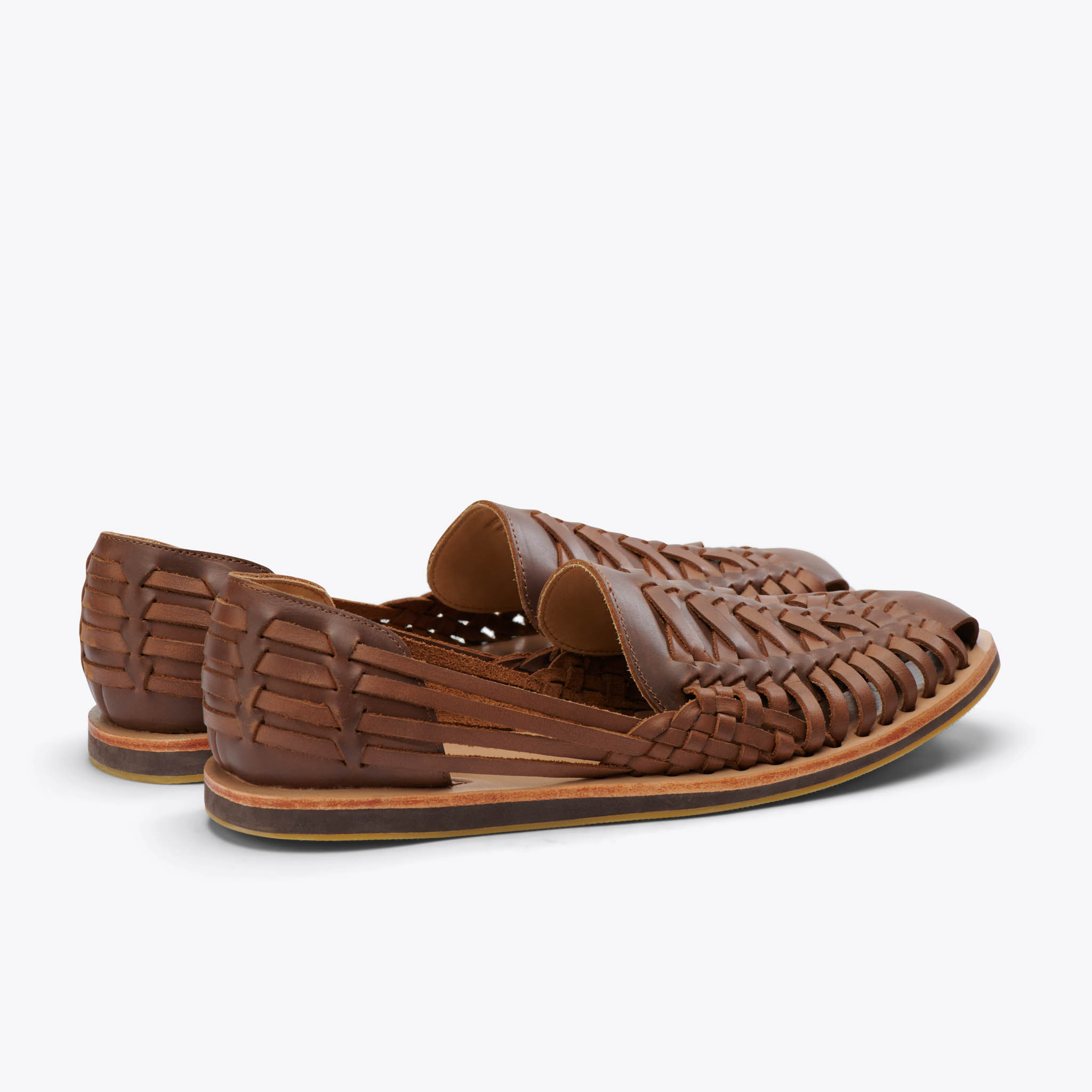 Men's Huarache Sandal Brown