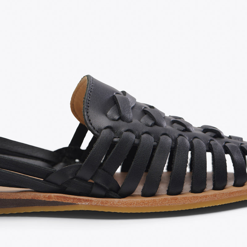 (取寄) ニソロ レディース ハラチ サンダル Nisolo women Huarache Sandal Black Women's Huarache Sandal Black