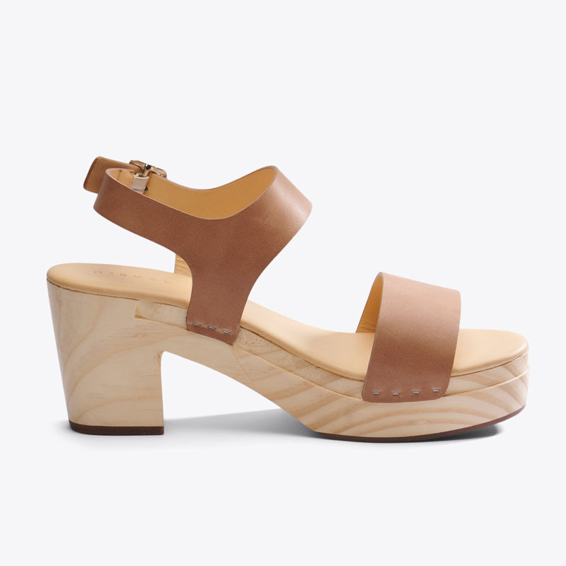 All-Day Open Toe Clog Almond