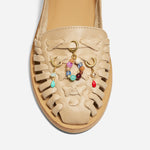 Shoe Charm Teardrop Red