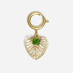 Shoe Charm Palm Green