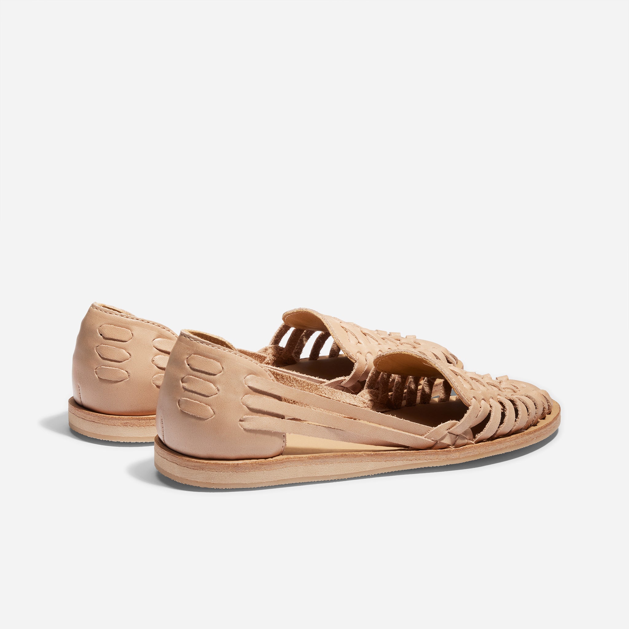 Almond Women's Huarache Sandal | Nisolo