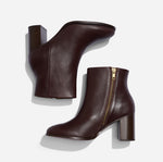 Lia Heeled Bootie Wine