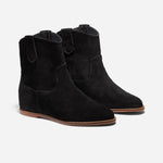 Amaya Bootie Black Suede