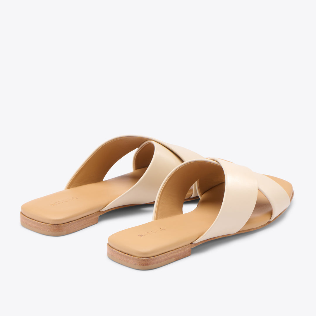 Catalina Slide Sandal Bone