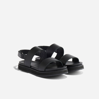Nisolo - Go-To Flatform Sandal 2.0 Black/Black