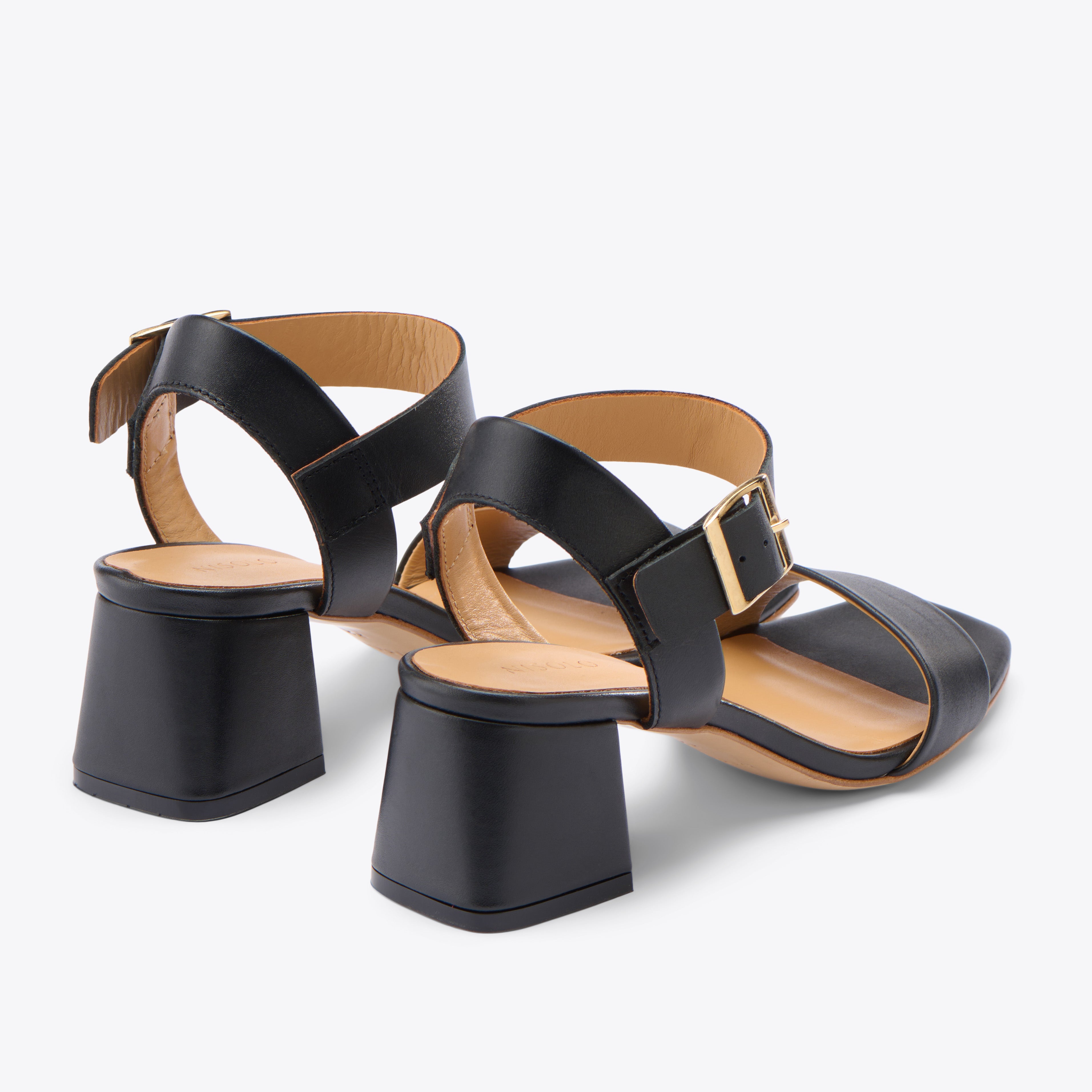 Stella Go-To Block Heel Sandal Black