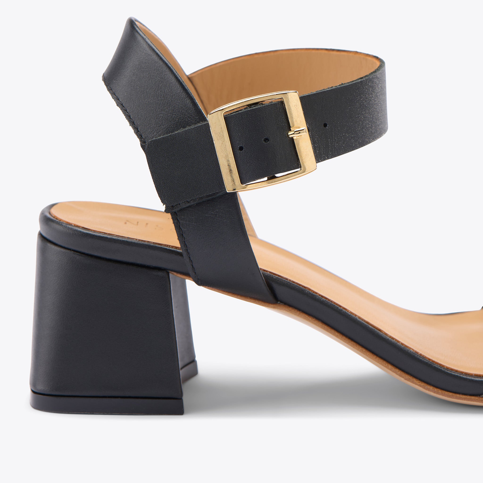 Stella Go-To Block Heel Sandal Black