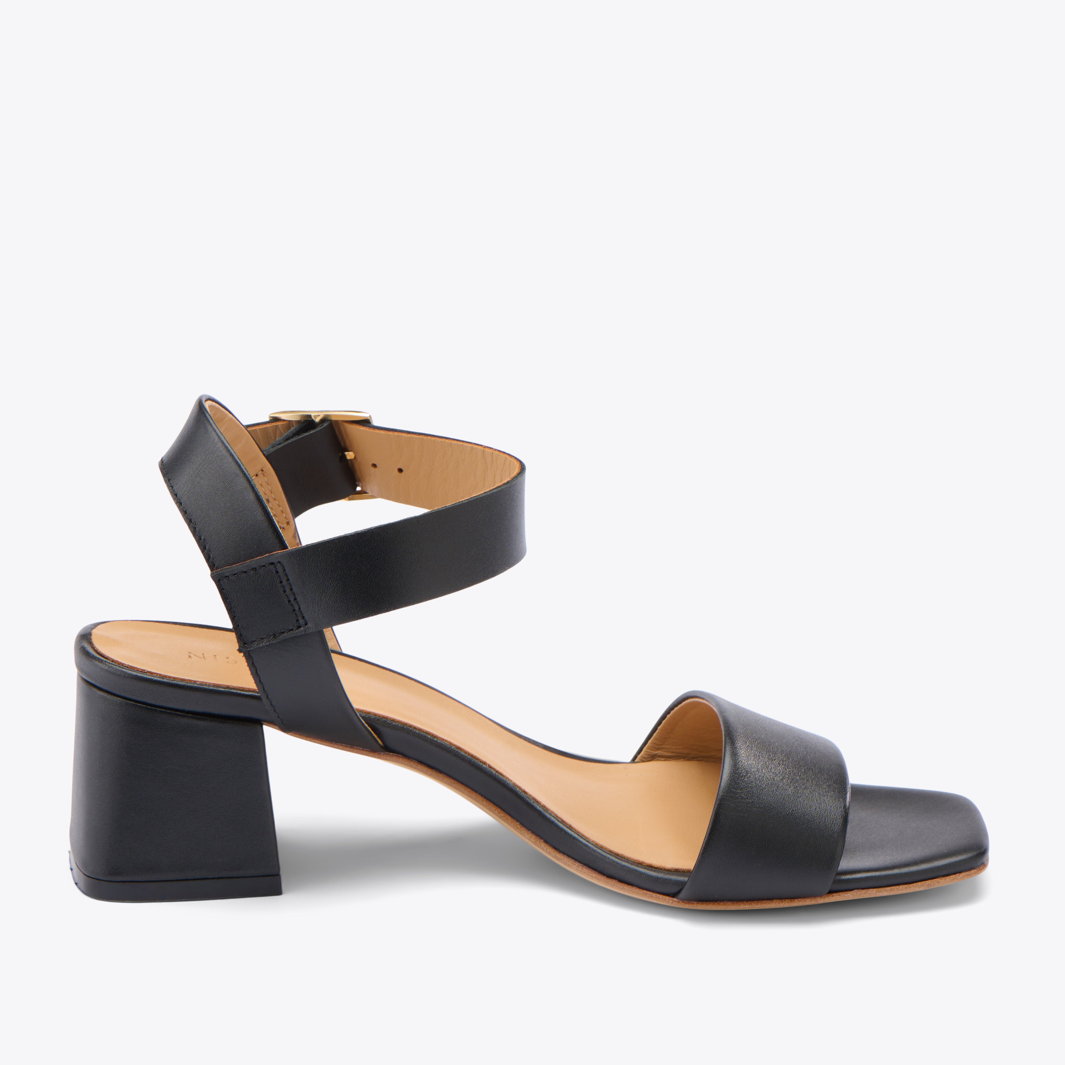 Stella Go-To Block Heel Sandal Black