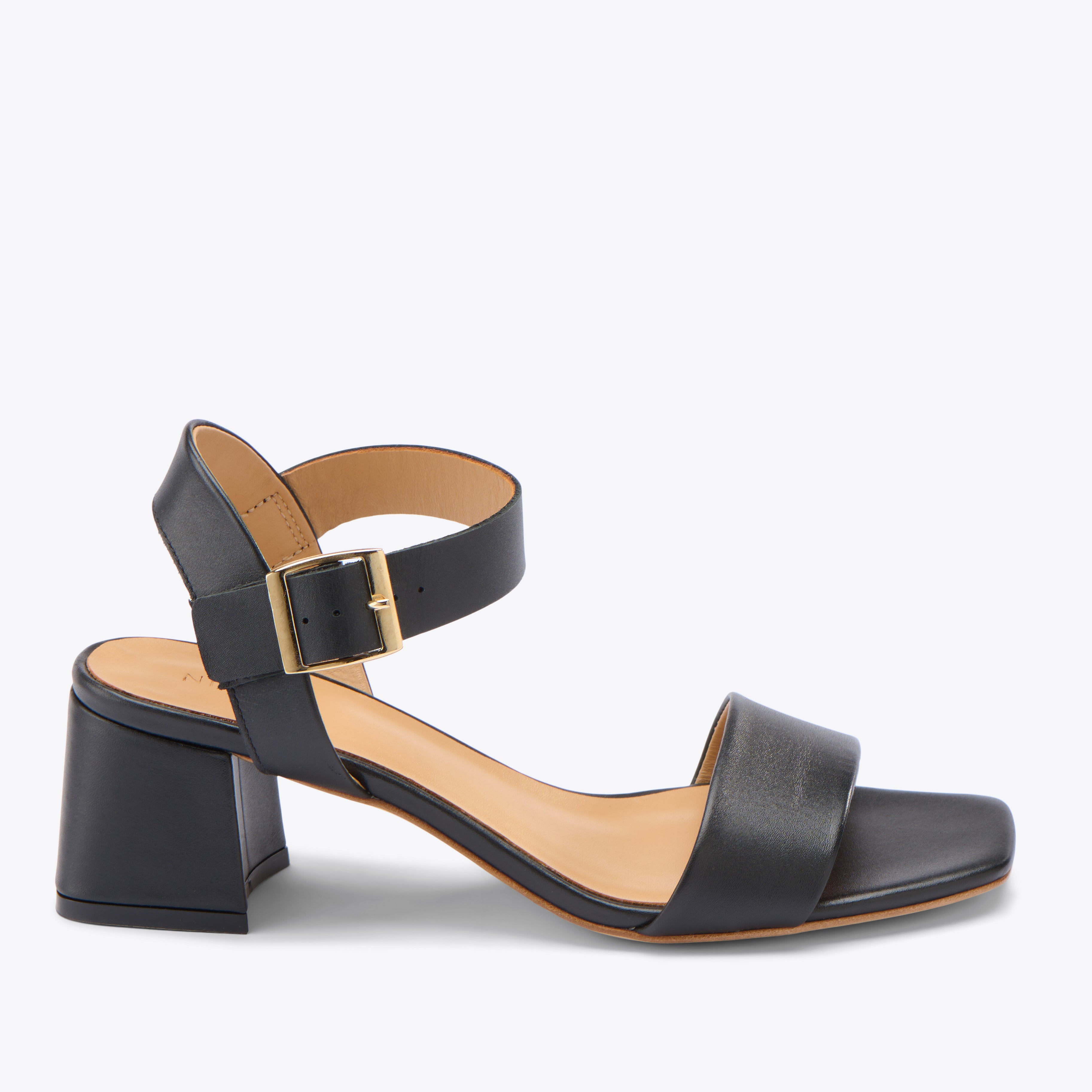 Stella Go-To Block Heel Sandal Black