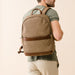 Nisolo - Alex Commuter Backpack Waxed Canvas