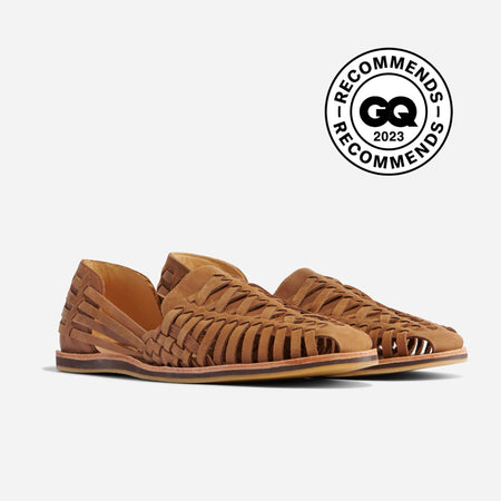 Sandals | Leather Woven Huarache Sandal | Oasis