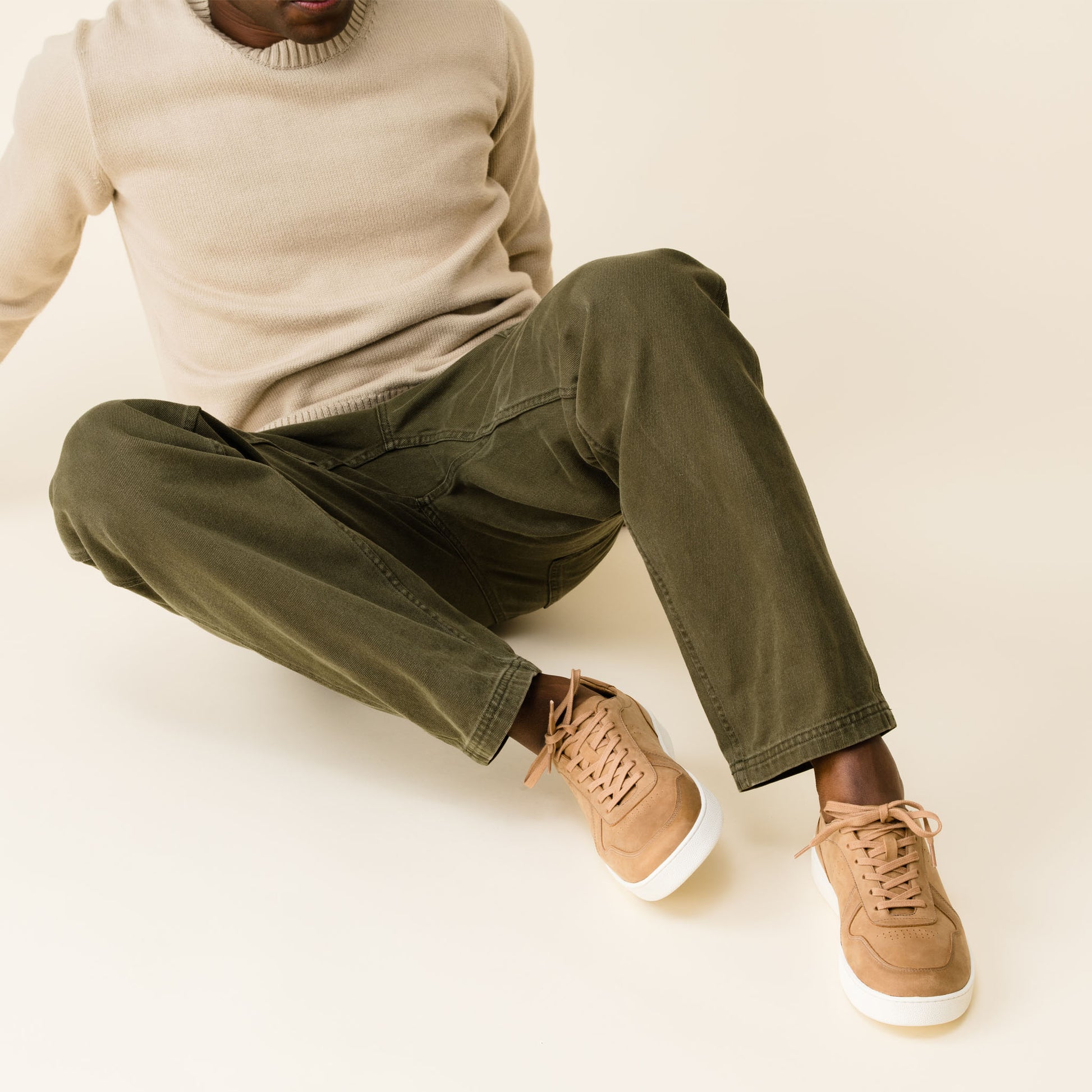 Men's Beto Go-To Court Sneaker Tobacco