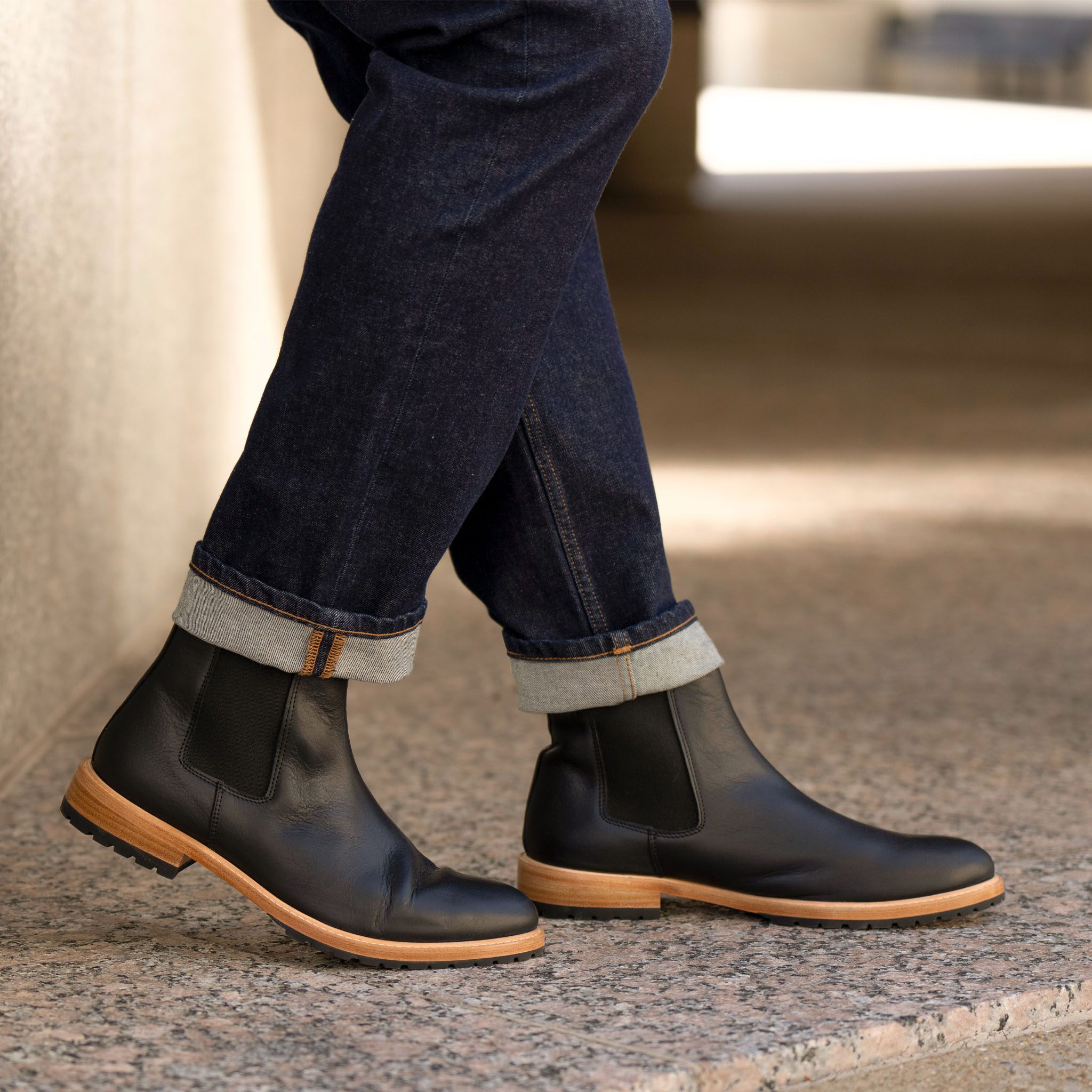 Men's Marco Everyday Chelsea Boot Black – Nisolo