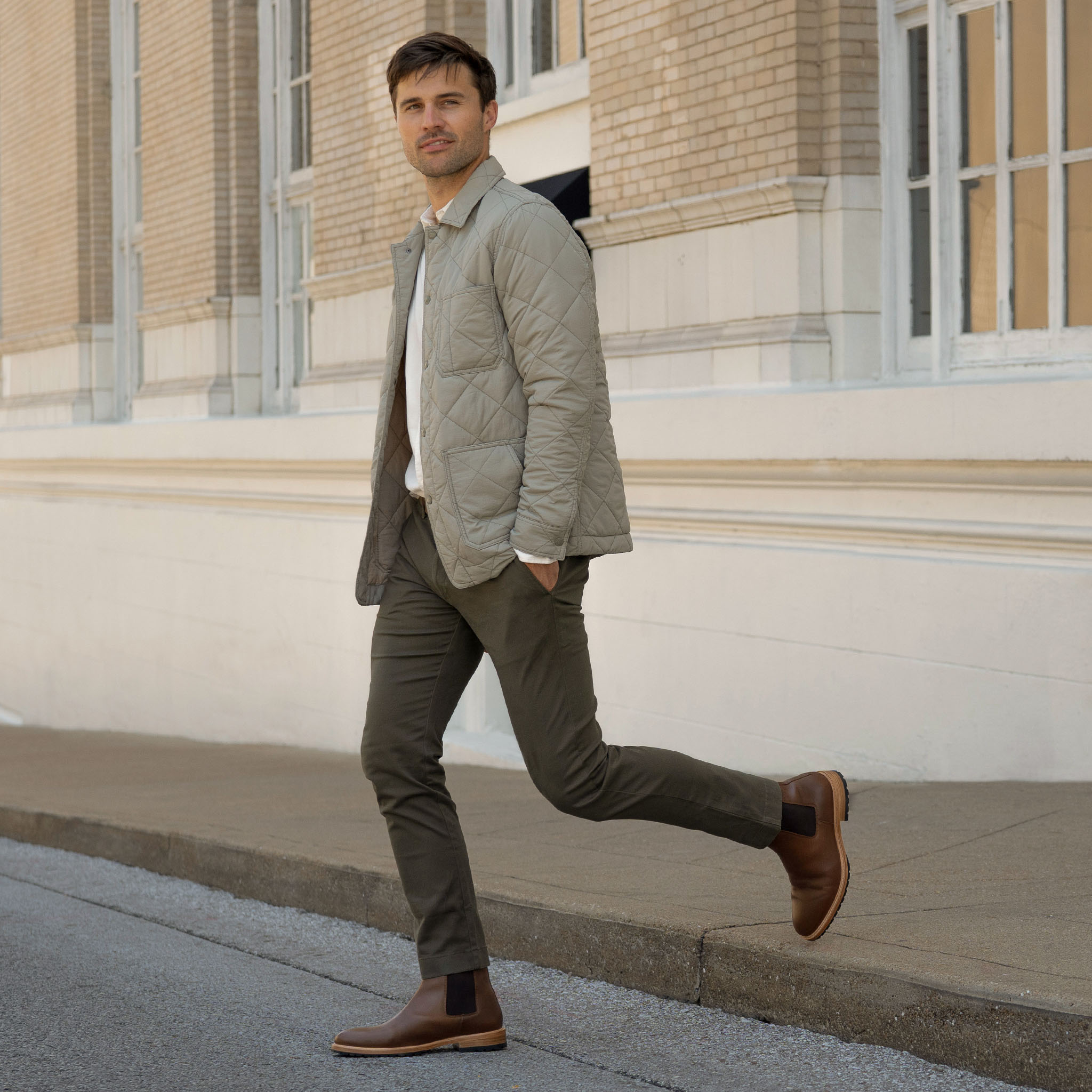 Marco Everyday Chelsea Boot Brown