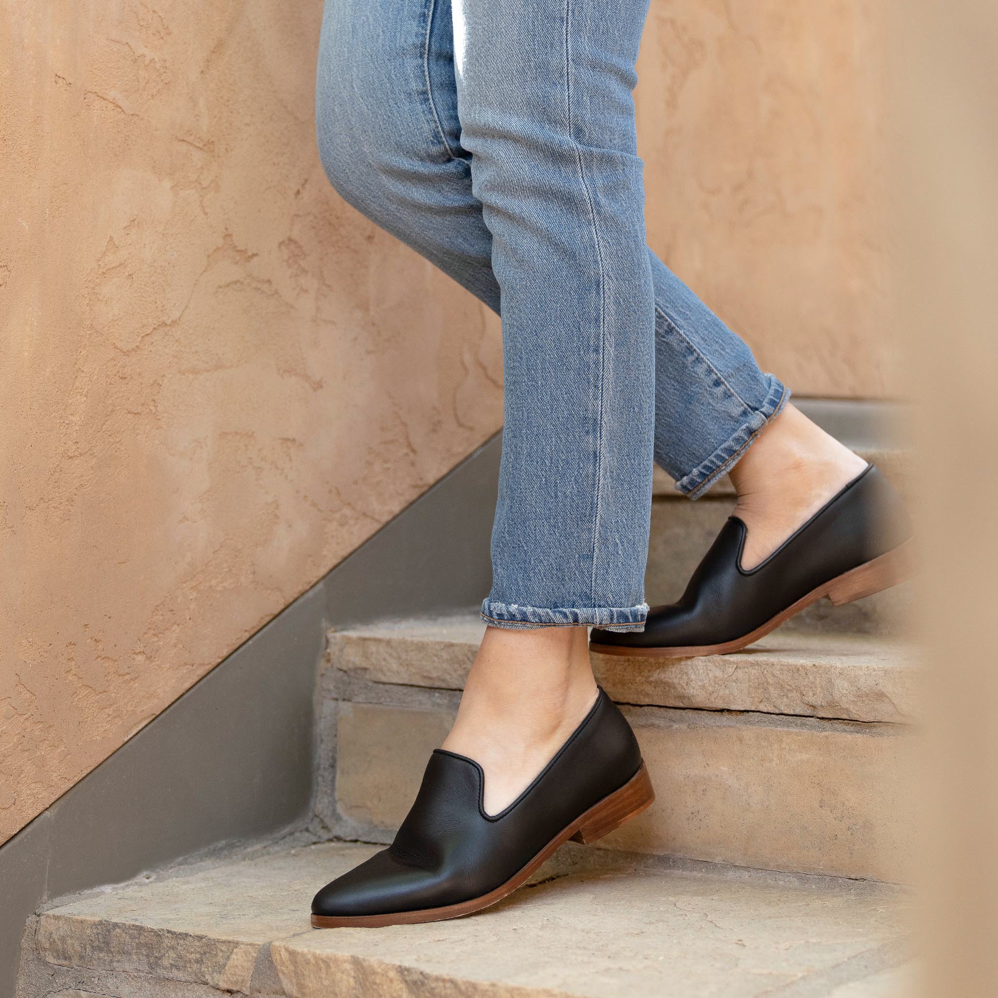 Everyday Slip On Loafer Black – Nisolo