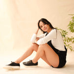 Image 1 of the Everyday Sneaker Black on model