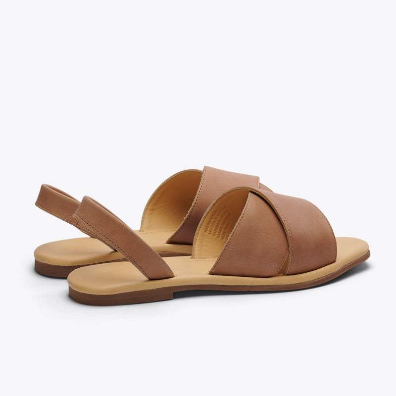 Product image 2 of the All-Day Cross Strap Sandal Almond