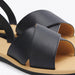 Image 6 of the All-Day Cross Strap Sandal Black 
