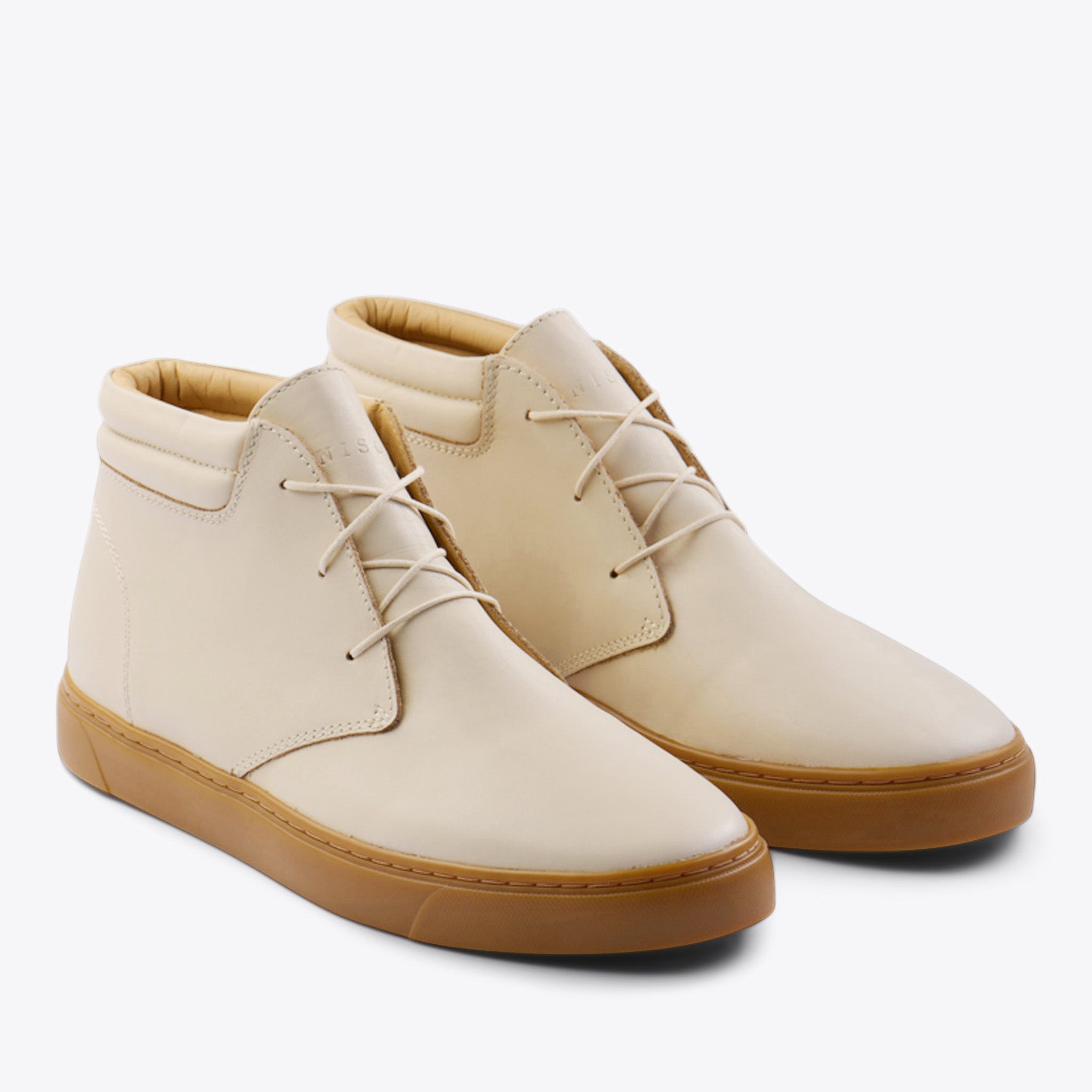 Everyday Mid Top Sneaker Bone/Gum Men's Leather Sneaker Nisolo 