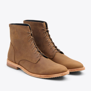 Everyday Lace-Up Boot Tobacco Men's Dress Boot Nisolo 