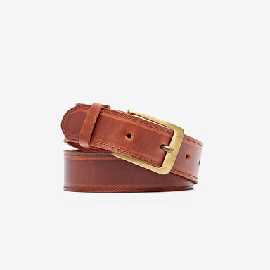 Product Image 1 of the Owen Belt Brandy Leather Belt Nisolo 