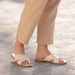Catalina Slide Sandal Bone Women's Leather Slide Sandal Nisolo 